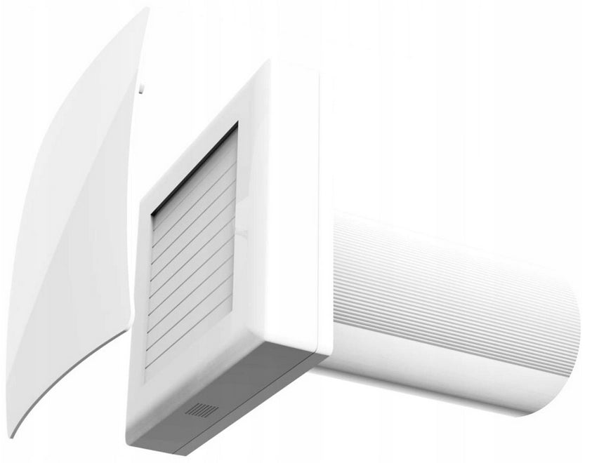 WALL RECUPERATOR Ø 125 EXHAUST DECENTRALIZED FAN + REMOTE CONTROL Kind heat recovery ventilator
