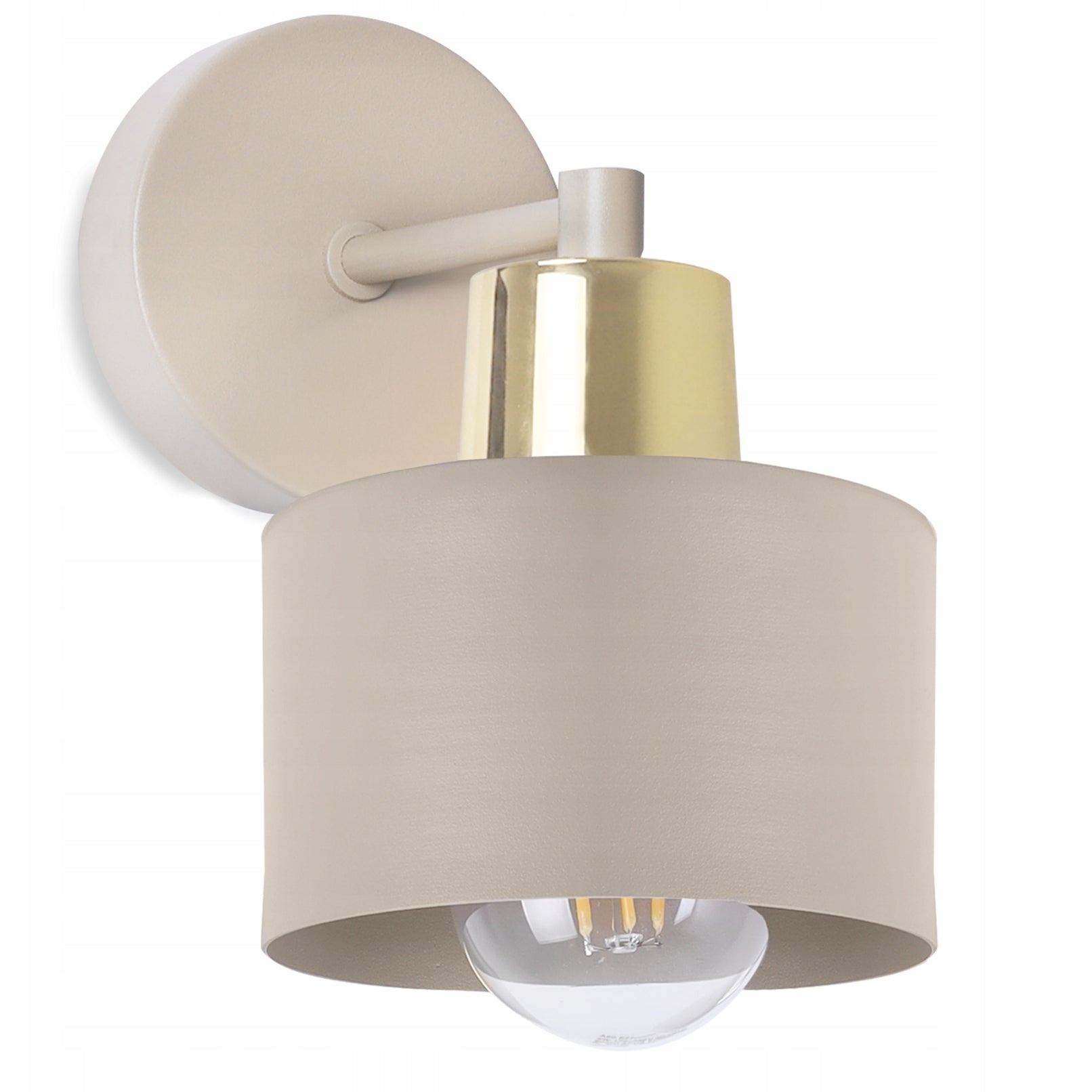 WALL SCONCE CASHMERE LAMP BEIGE JAPANDI METAL FOR LIVING ROOM KITCHEN