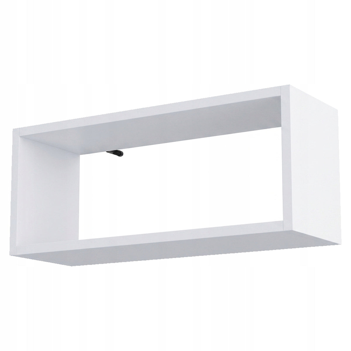 WALL SHELF CLOSED WHITE FOR LIVING ROOM AND ROOM 60X20X25 CM Furniture depth 20 cm
