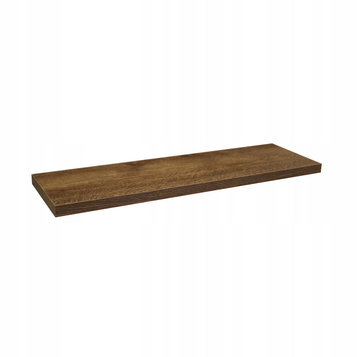 WALL SHELF HANGING 65 CM BROWN OAK 1 PIECE