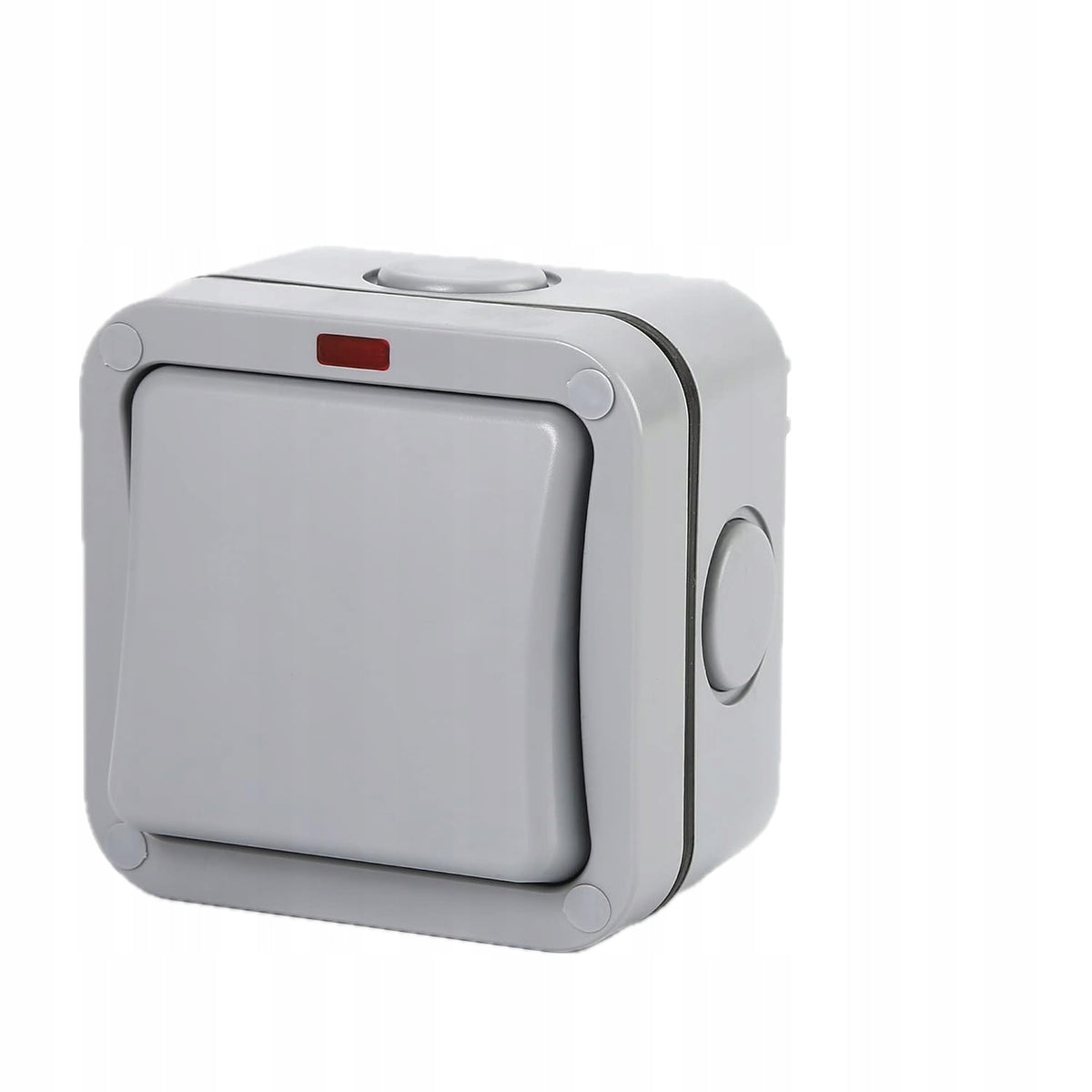 WALL SWITCH WATERPROOF OUTDOOR MP12 IP66 SINGLE GREY
