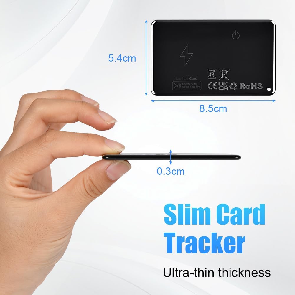 WALLET LOCATOR TRACKER ULTRA THIN WI-FI BLUETOOTH APPLE FIND MY Brand IN