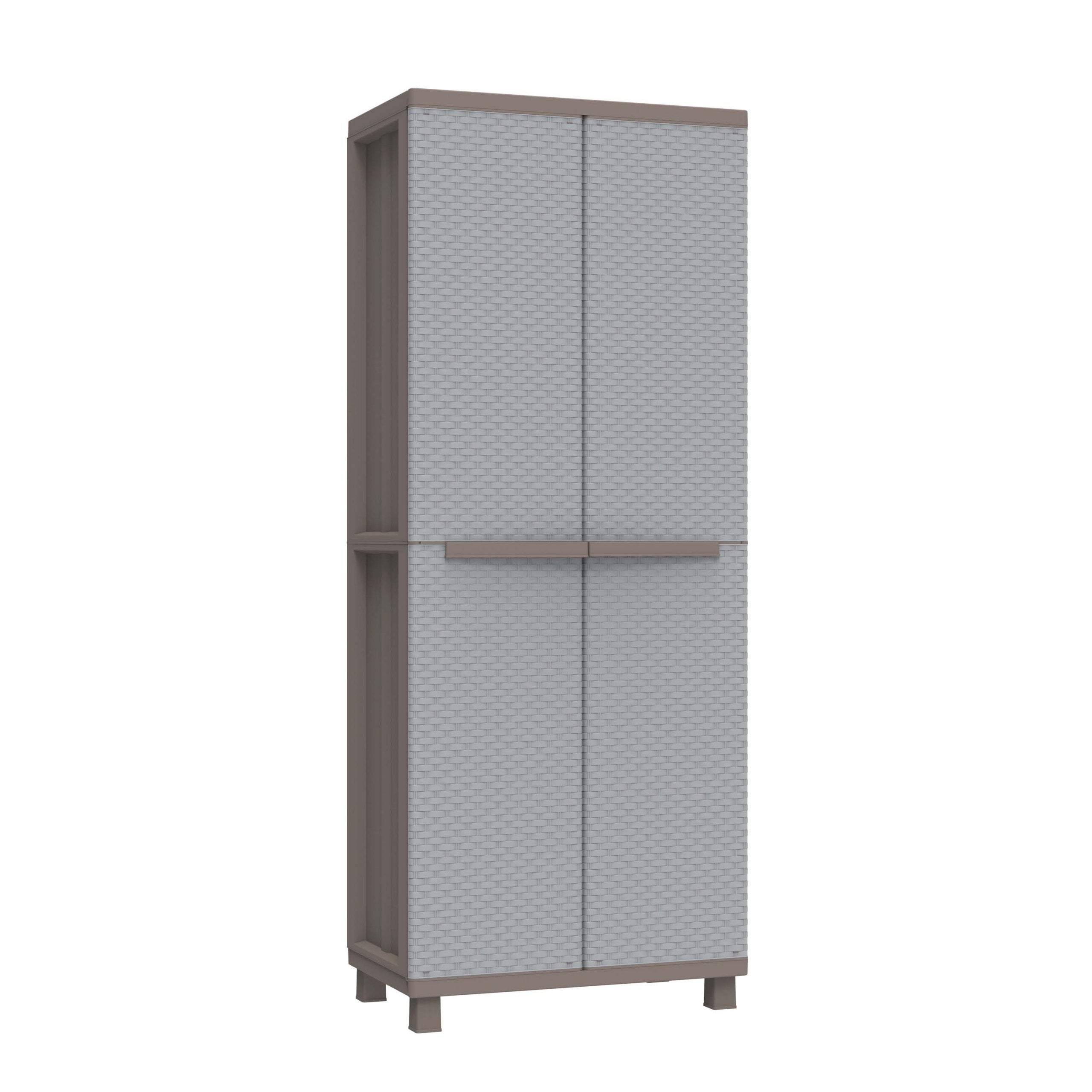 WARDROBE GARAGE CABINET GARDEN STORAGE BASEMENT BALCONY 68x37,5x170 CM