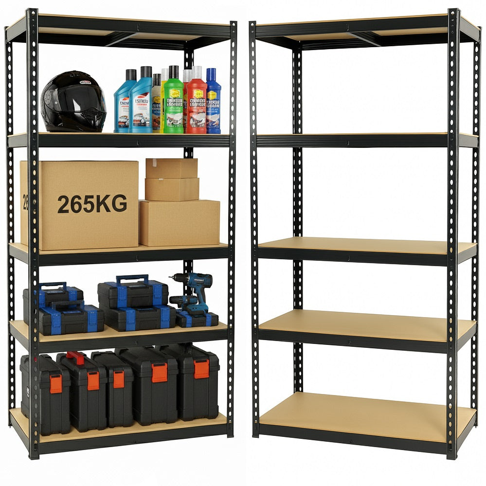 WAREHOUSE RACK METAL GARAGE REINFORCED 183x90x45 1325KG