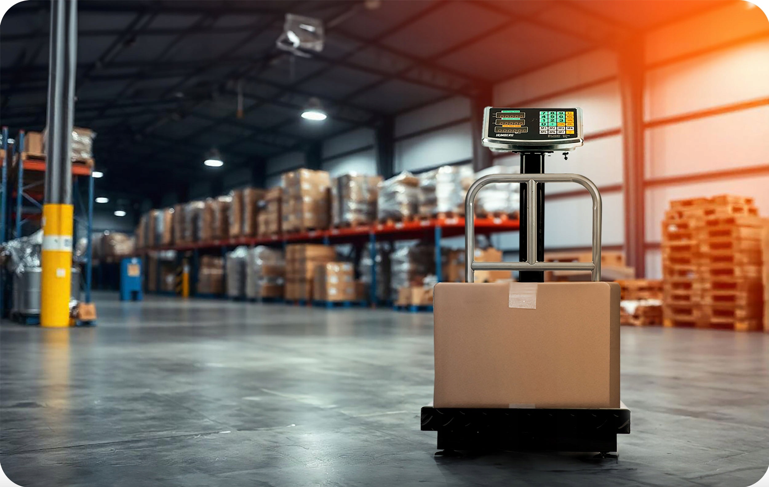 WAREHOUSE SCALE ELECTRONIC AGRICULTURAL SHOP GOODS PLATFORM 300 KG Additional information auto-off option tare function LCD display back light Polish subtitles built-in battery