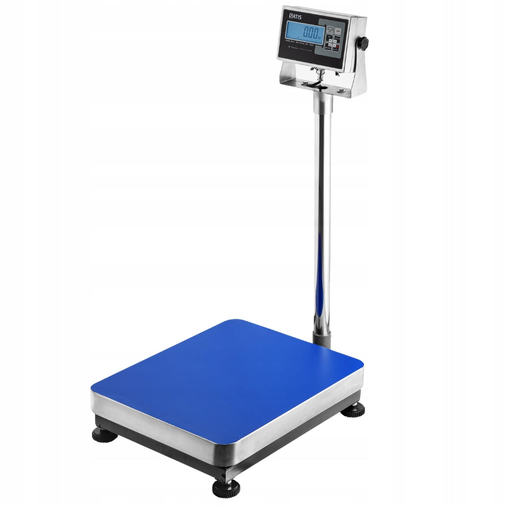 WAREHOUSE SCALE WITH ELECTRONIC LEGALIZATION UP TO 150KG 35X45CM PLATFORM Product weight with unit packaging 15 kg