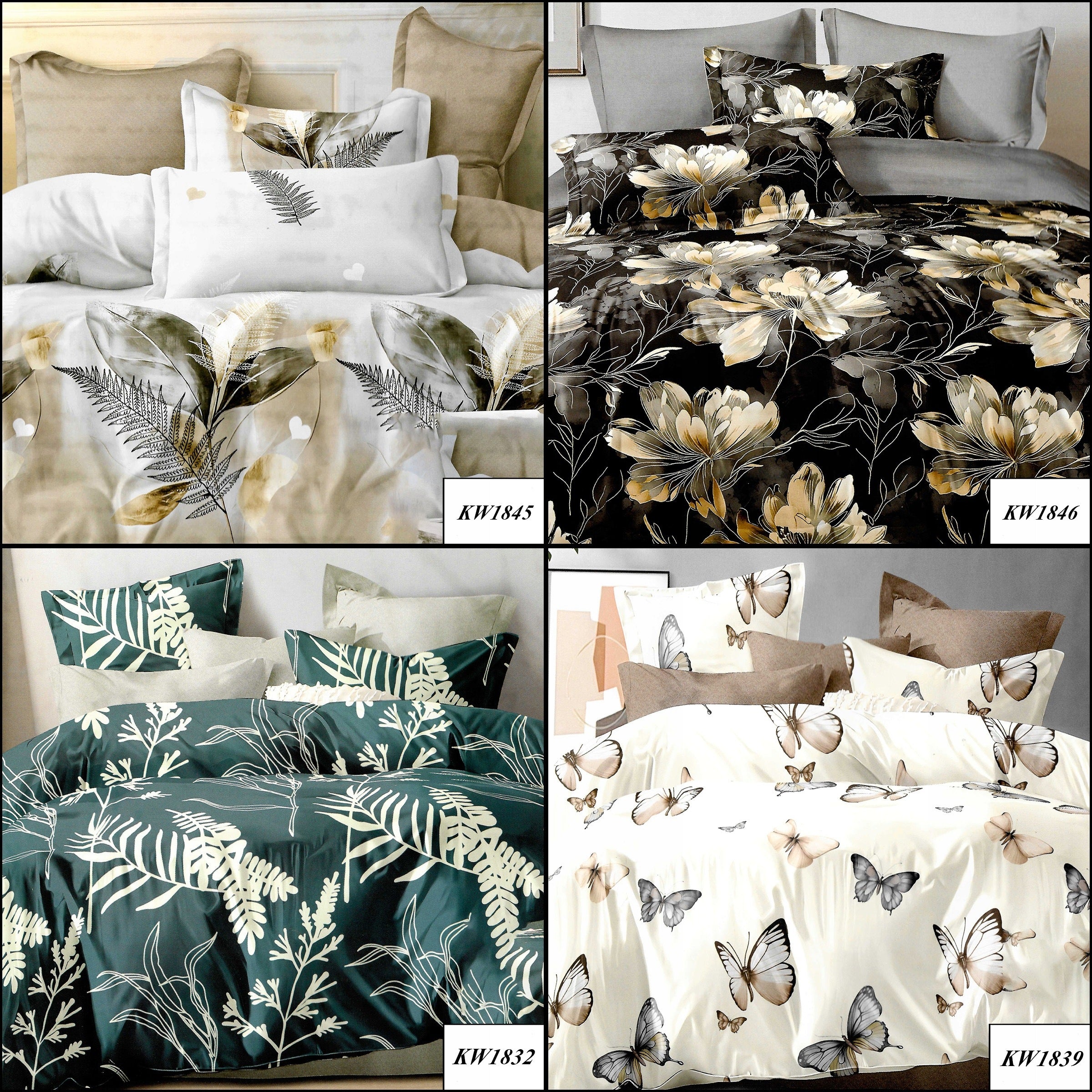 WARM BEDDING 100% COTTON 140x200 + 2 PILLOWCASES 70x80 + SHEET Brand J&W