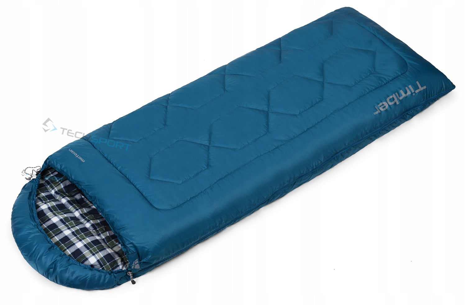 WARM SLEEPING BAG METEOR TIMBER DO -10st | FLANNEL 100% COTTON LINING