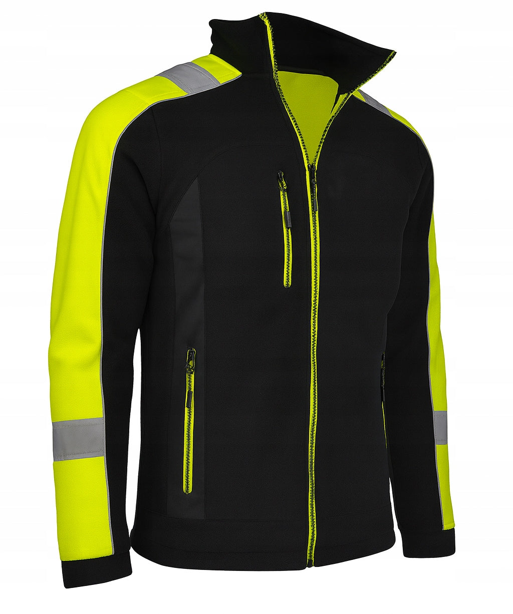 WARM WORK FLEECE REFLECTIVE OC Insulated WARNING FLEECE Sweatshirt Manufacturer code Polar roboczy CLASSWORK PRO