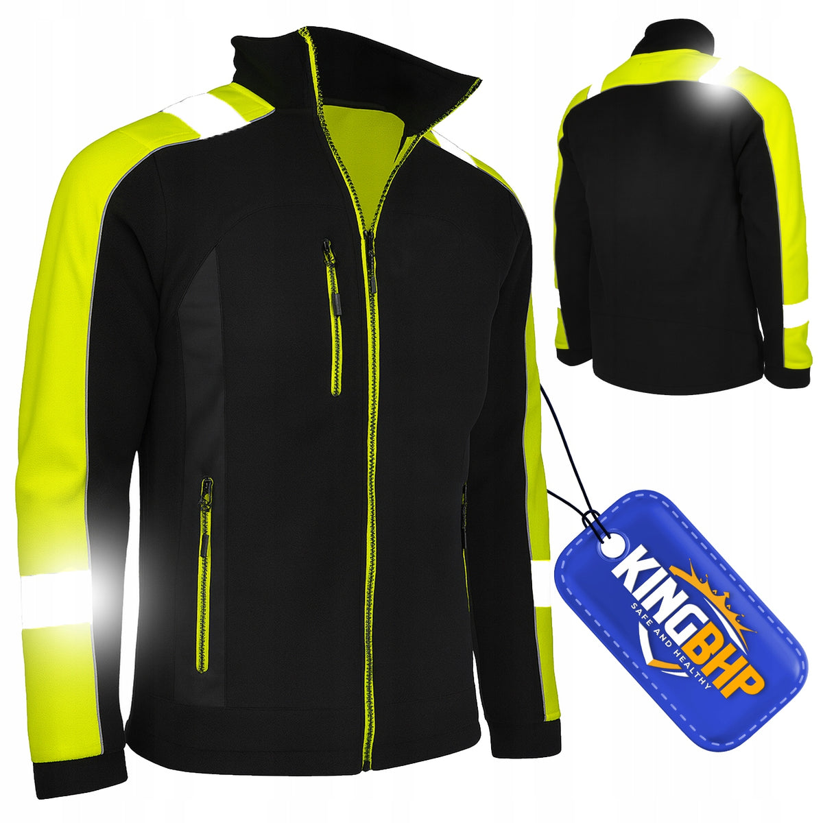 WARM WORK FLEECE REFLECTIVE OC Insulated WARNING FLEECE Sweatshirt