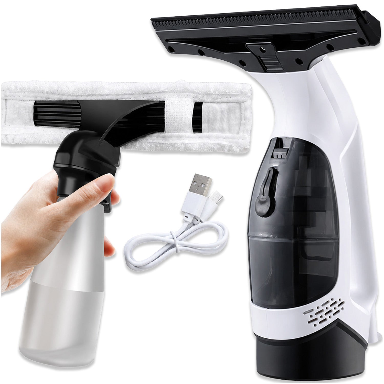 WASHER FOR WINDOWS AND MIRROR WINDOWS CORDLESS + WASHER