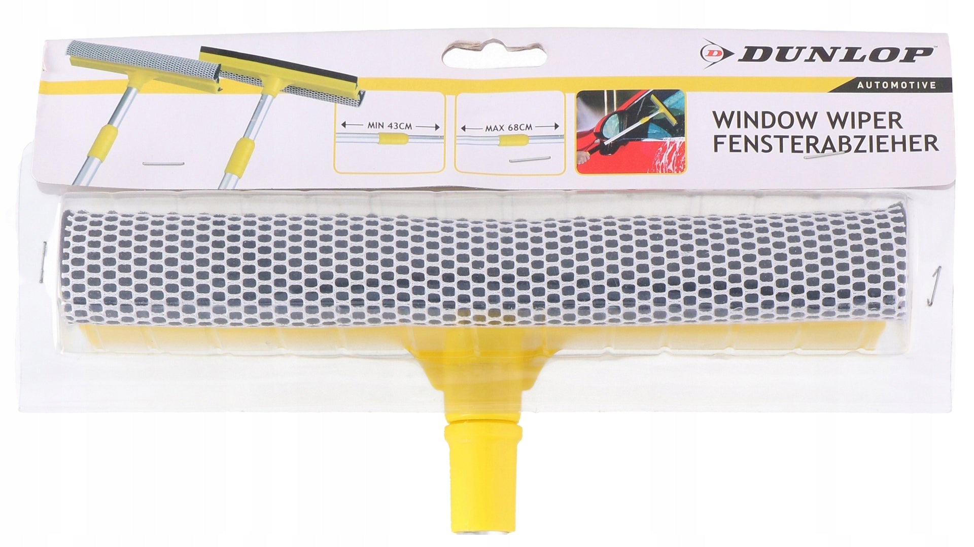 WASHER WINDOW SQUEEGEE telescopic 2in1 Batteries included no