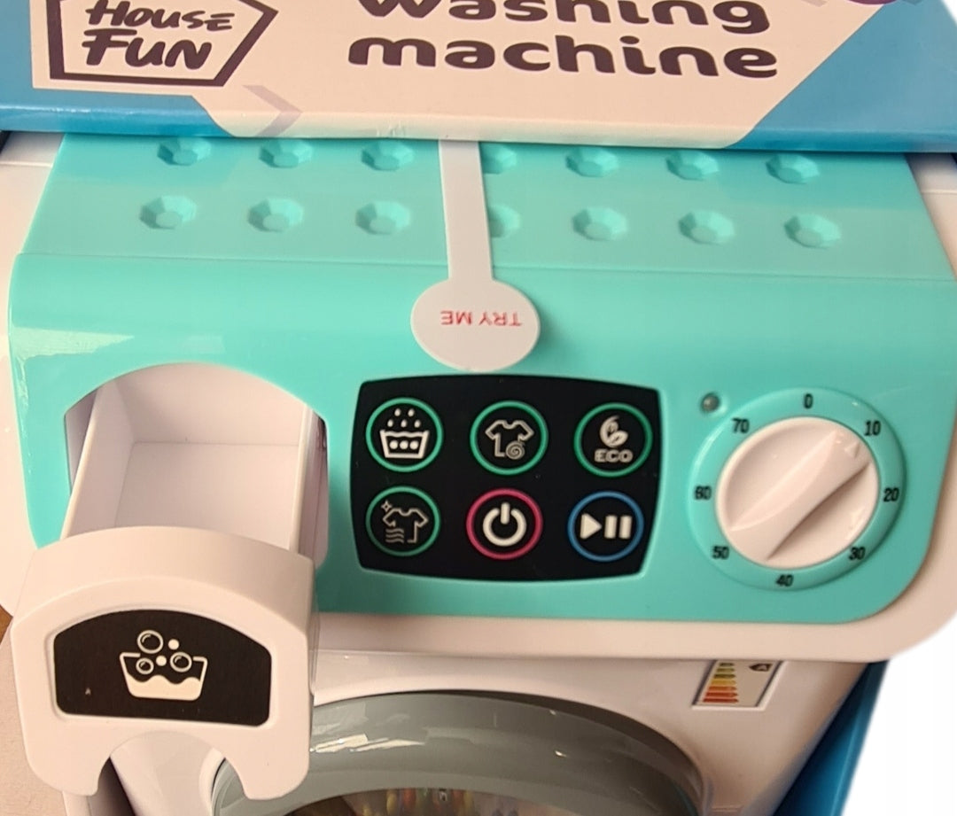 WASHING MACHINE ELECTRIC TOY DRYER WITH SOUND 4 PROGRAMS FOR KIDS Manufacturer code 3207450cs