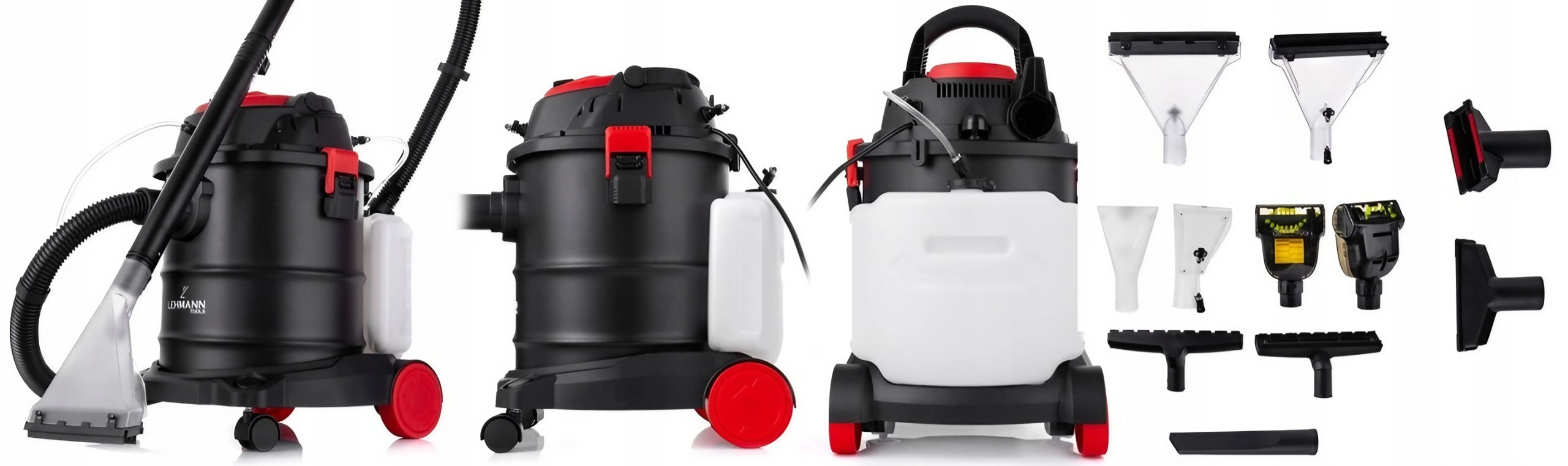 WASHING VACUUM CLEANER LEHMANN CARPET WASHING UPHOLSTERY WET DRY STRONG 2000W Clean water tank capacity 3 l