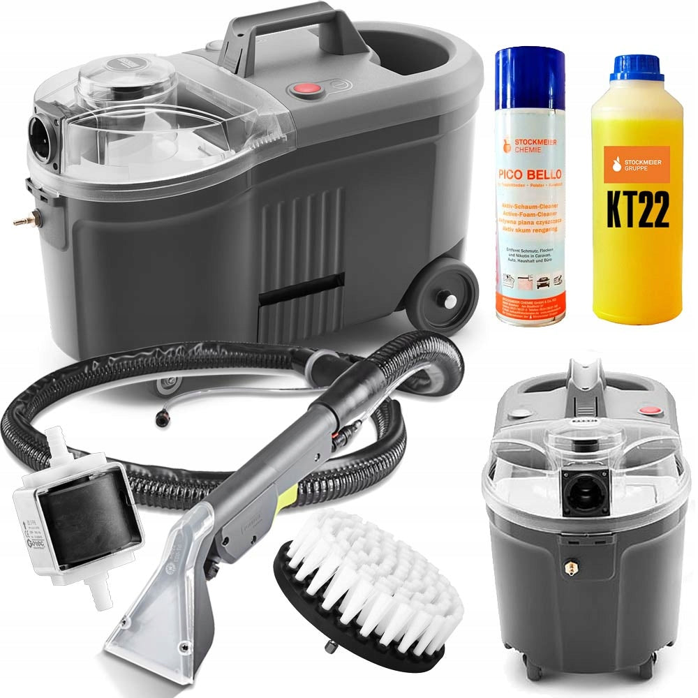 WASHING VACUUM CLEANER PROFI + UPHOLSTERY SUCTION CUP Polish