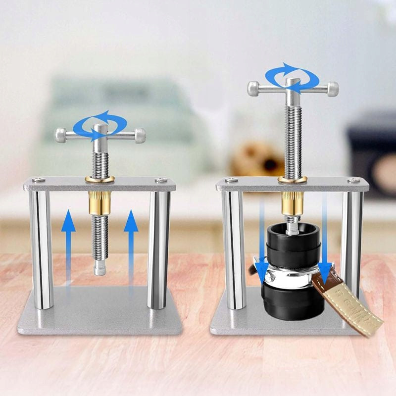 WATCH PRESS FOR WATCHES PRESSURE PLATES SET OF 18 FORMS Brand no brand
