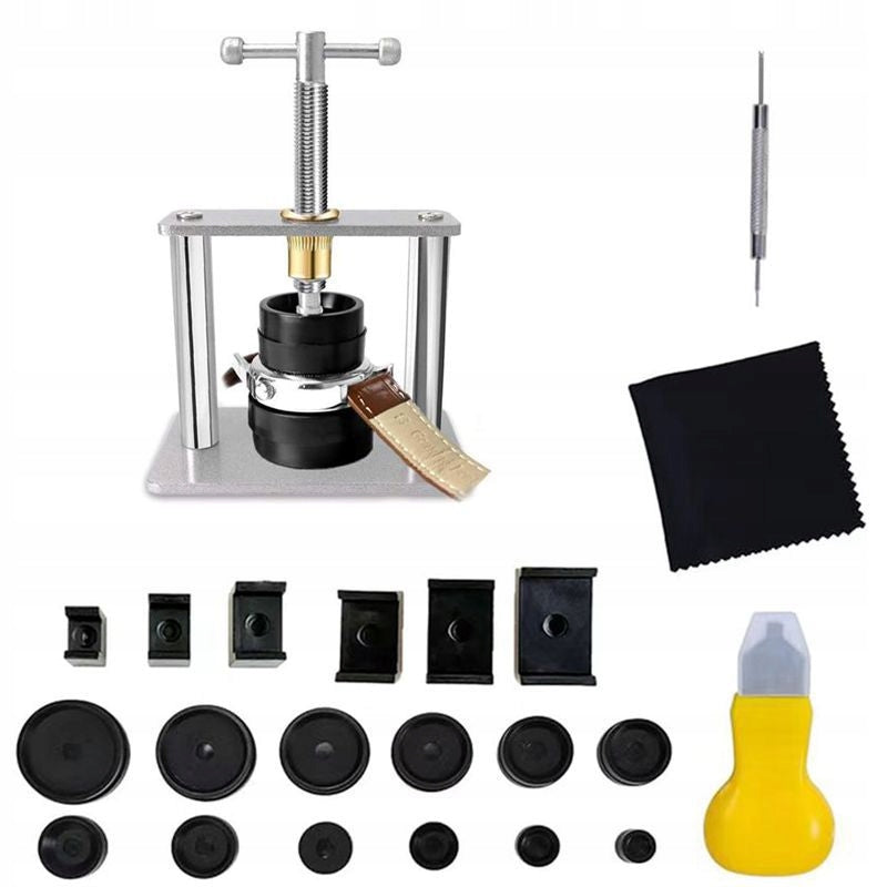 WATCH PRESS FOR WATCHES PRESSURE PLATES SET OF 18 FORMS