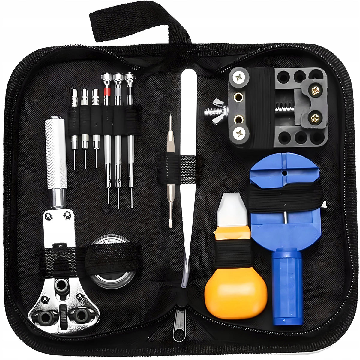 WATCHMAKING SET TOOLS CASE IMAK KEY FOR WATCH REPAIR LARGE