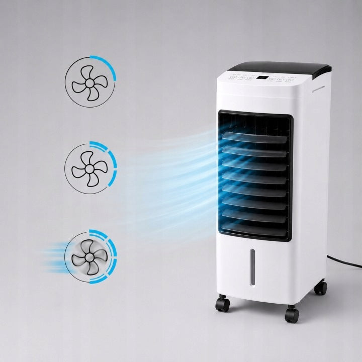 WATER AIR CONDITIONER 3IN1 FAN HUMIDIFIER PURIFIER REMOTE CONTROL +INSERTS ADJUSTMENT Manufacturer code Klimator