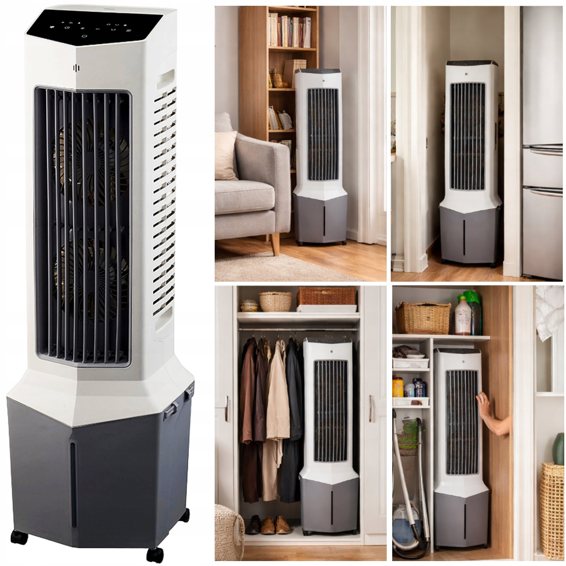 WATER AIR CONDITIONER HAXON ROX 3IN1 HUMIDIFIER PURIFIER IONIZER 40W Brand Zilan