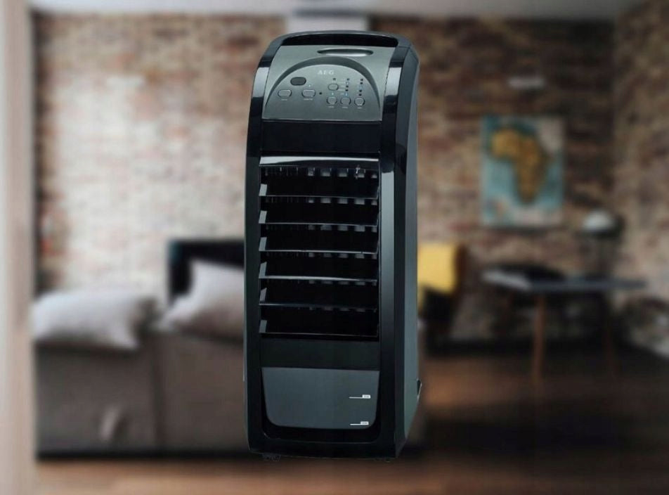 WATER AIR CONDITIONER PORTABLE FAN HUMIDIFIER * OSCILLATION REMOTE CONTROL Brand AEG