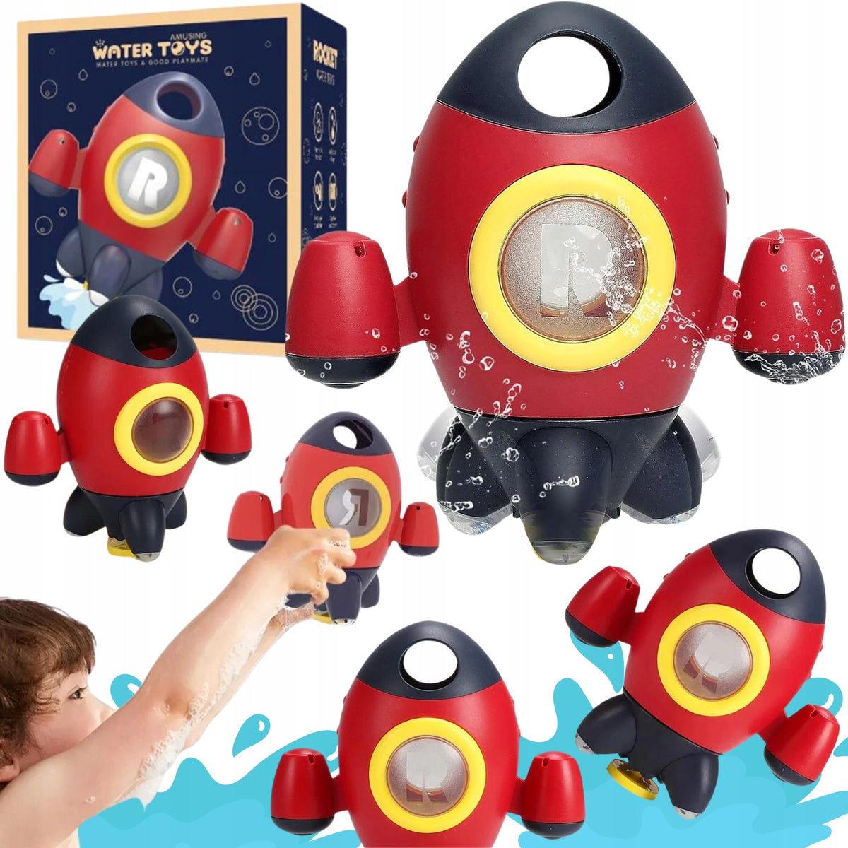 WATER BATH TOY WATER RACKET FOR KIDS SENSORY FOR BATHTUB Manufacturer code 6920179785123