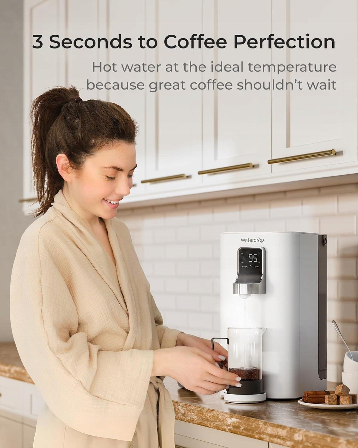 WATER DISPENSER 5L 3000W COUNTERTOP HEATER WITH FILTER RO TEMPERATURE ADJUSTMENT Manufacturer code 5906431557012