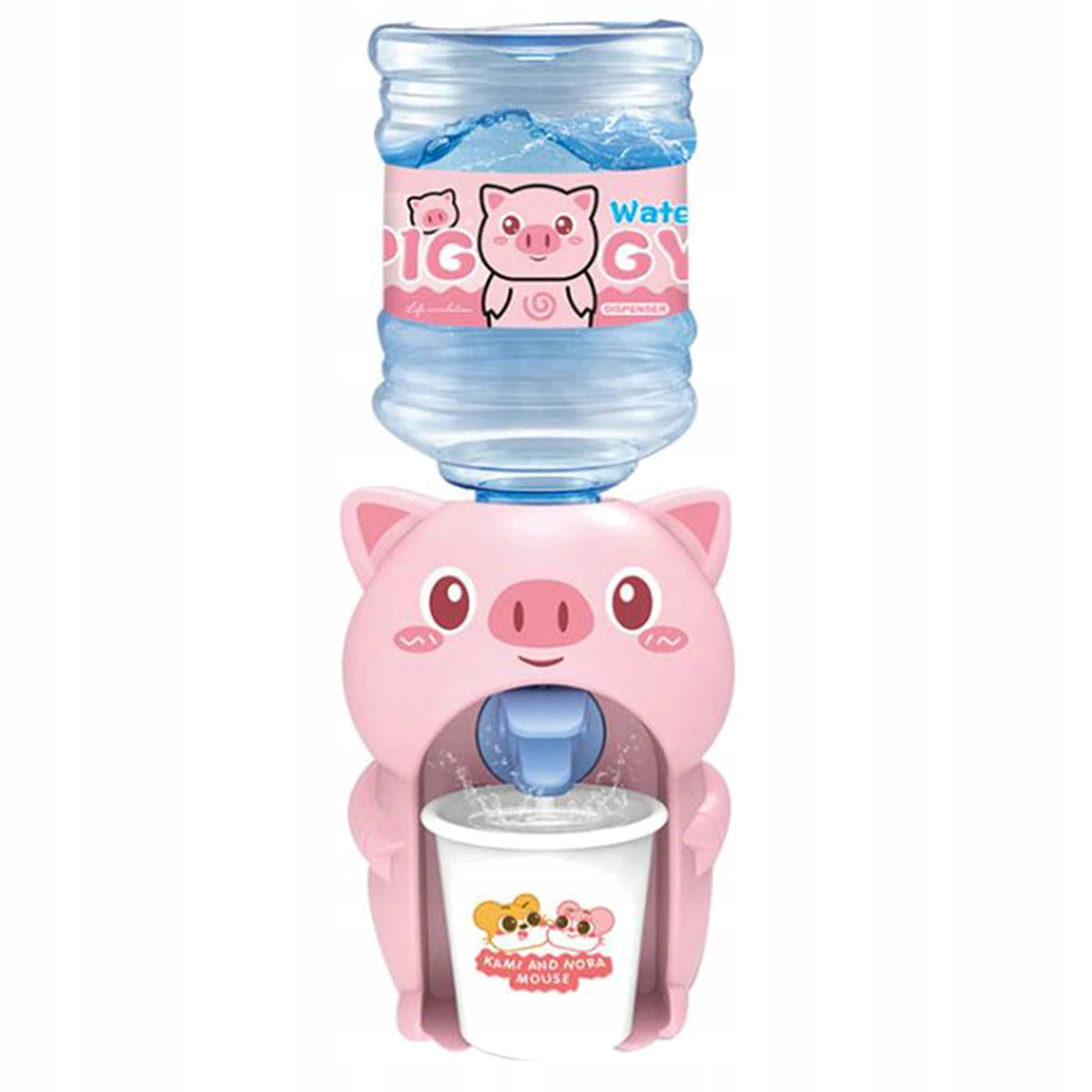 WATER DISPENSER FOR CHILDREN TOY PIG Color multicolor