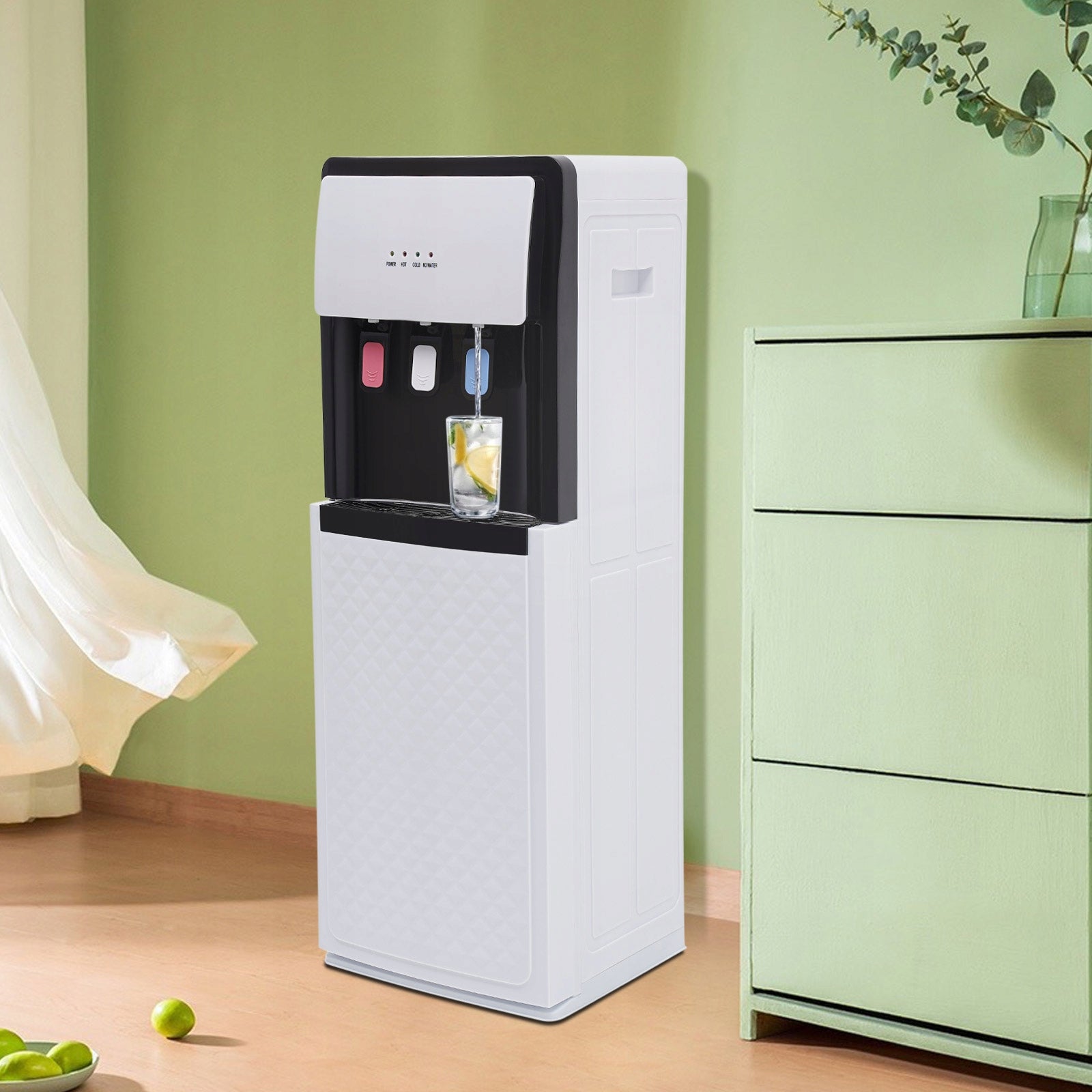 WATER DISPENSER HOT & COLD STANDING BOTTOM LOADING WATER DISPENSER 500W Packaging status original