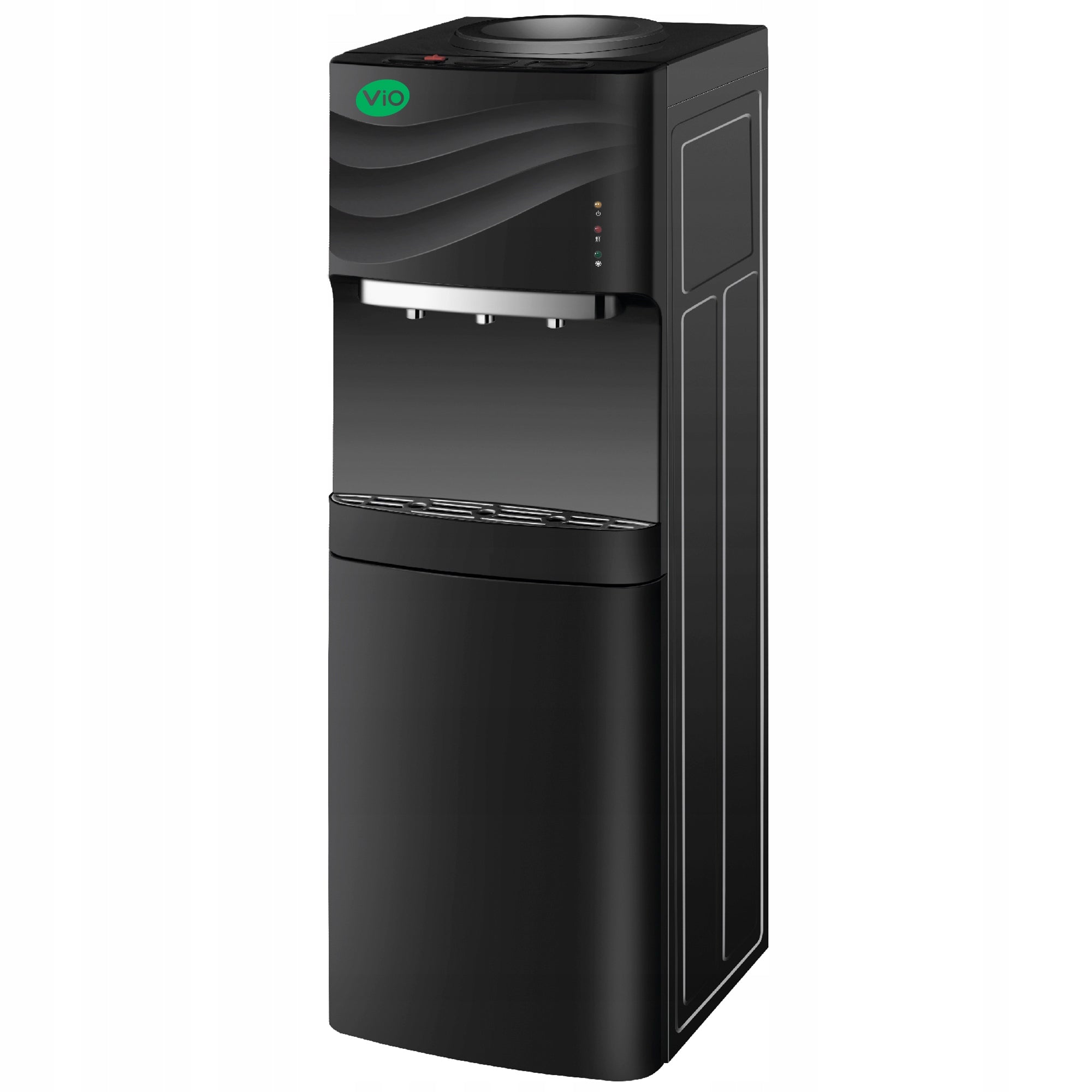 WATER DISPENSER ViO X903-FЕC Black WITH ELECTRONIC COOLING AND CABINET Manufacturer code ViO-X242-FEB-BLC