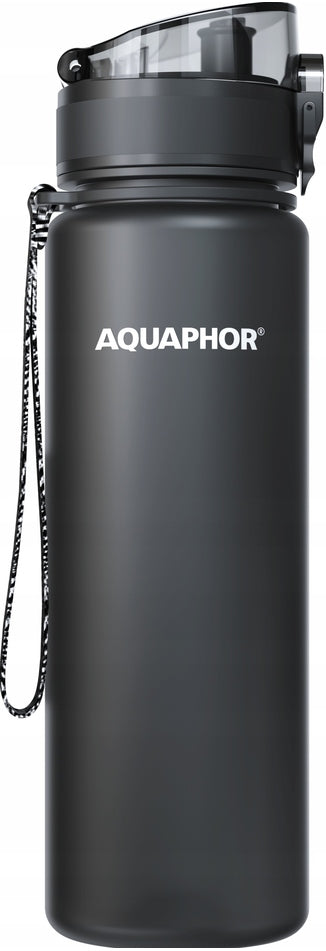 WATER FILTER BOTTLE AQUAPHOR CITY 0.5L BLACK Manufacturer code 4744131018607