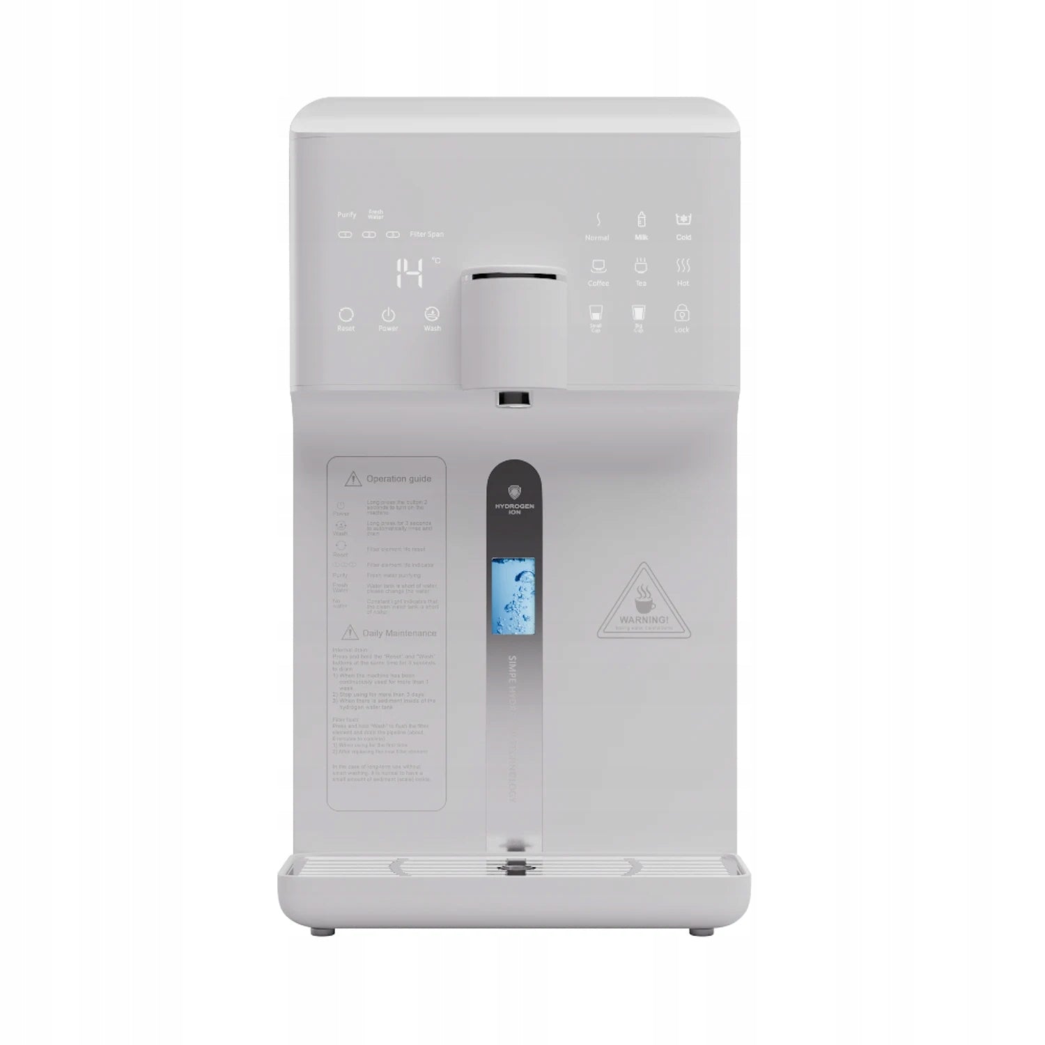 WATER FILTER DISPENSER KLARSTEIN 6L REVERSED OSMOSIS FILTER WHITE