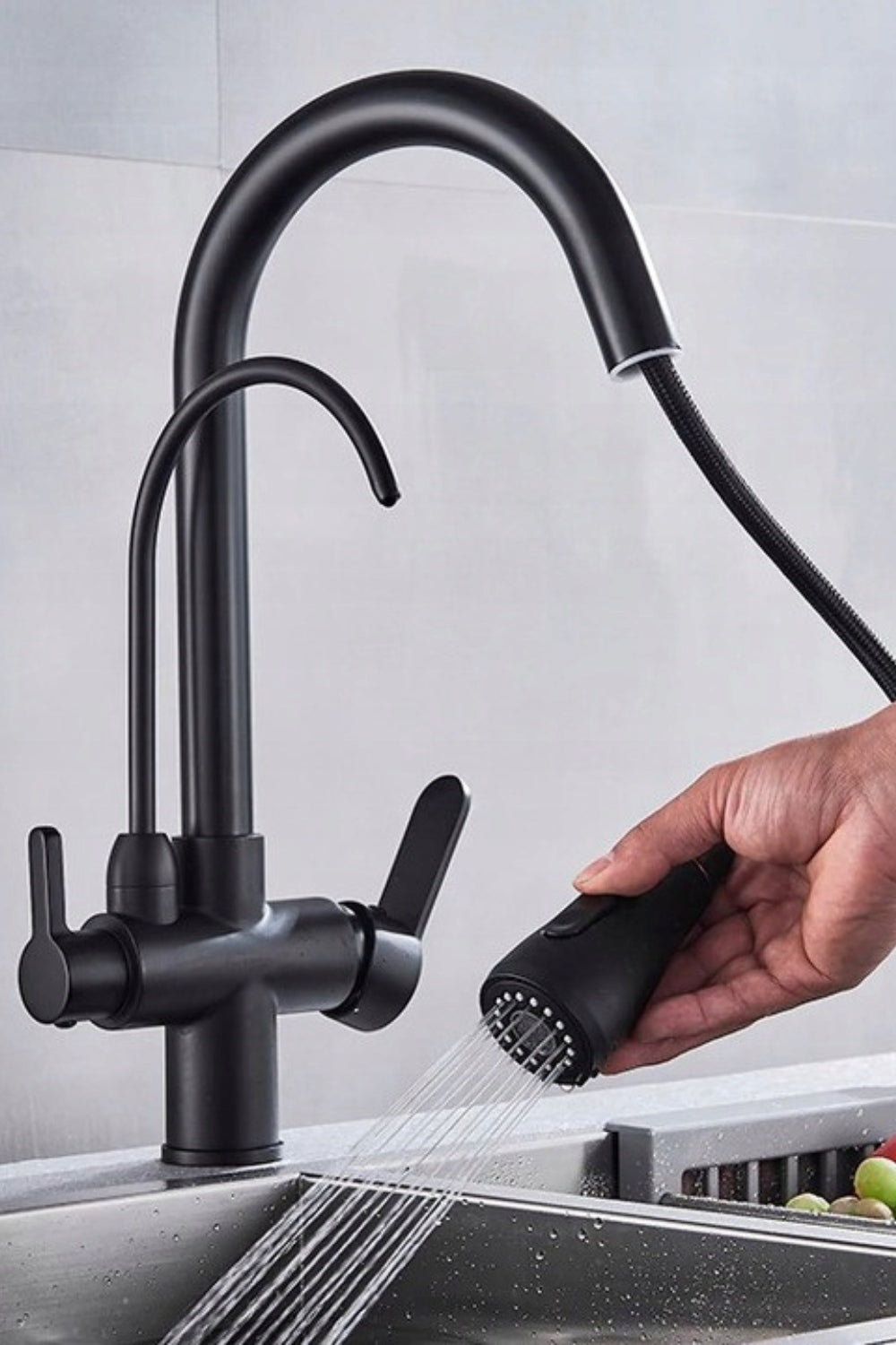 WATER FILTER HOME KITCHEN FILTER KIT THREE WAY KITCHEN FAUCET Brand Ari