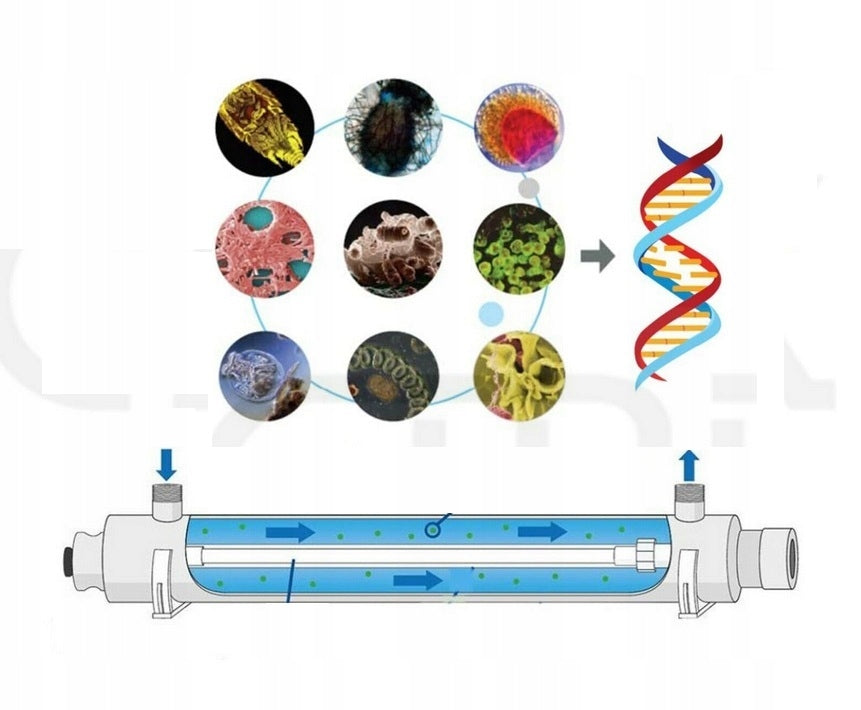 WATER FILTER / UV STERILIZER UV BACTERICIDAL LAMP 4W PHILIPS ATEST PZH Brand Sanitline
