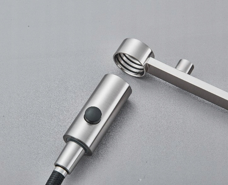 WATER FILTRATION SYSTEM PZH CERTIFICATE AND KITCHEN FAUCET WITH PULL-OUT ARI SPOUT Manufacturer code Filtr Do Wody Z-CK.00016-1220