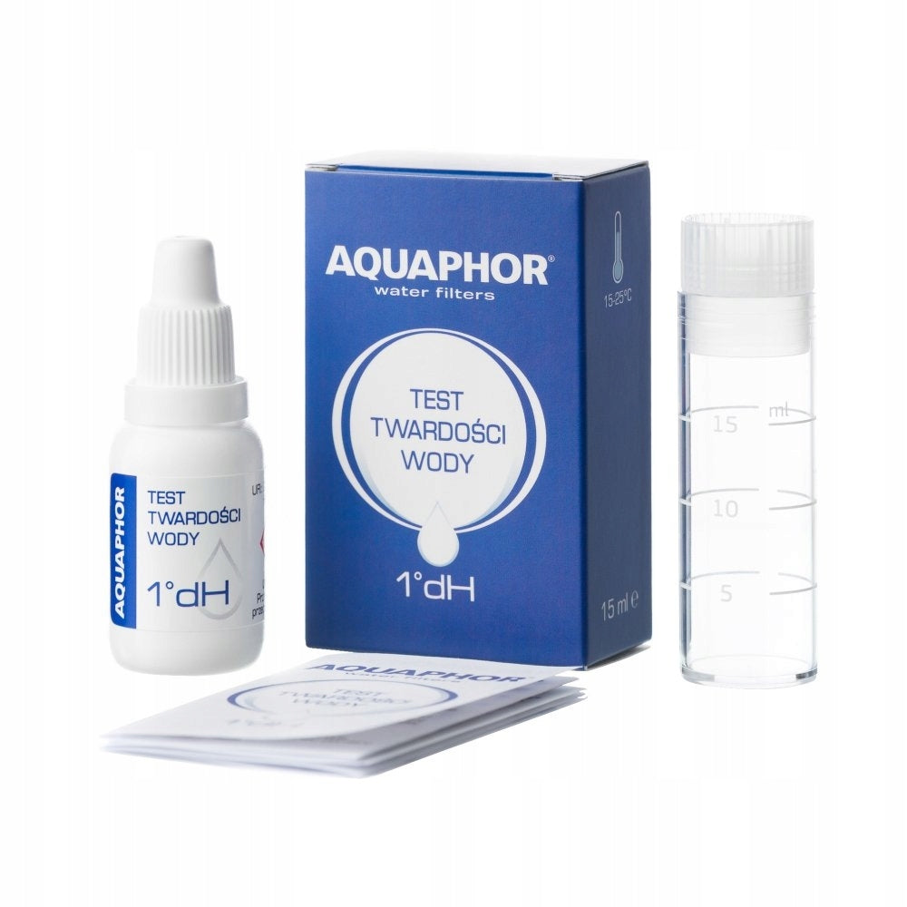 WATER HARDNESS TEST AQUAPHOR | accurate droplet tester meter | 1dH Packaging status original
