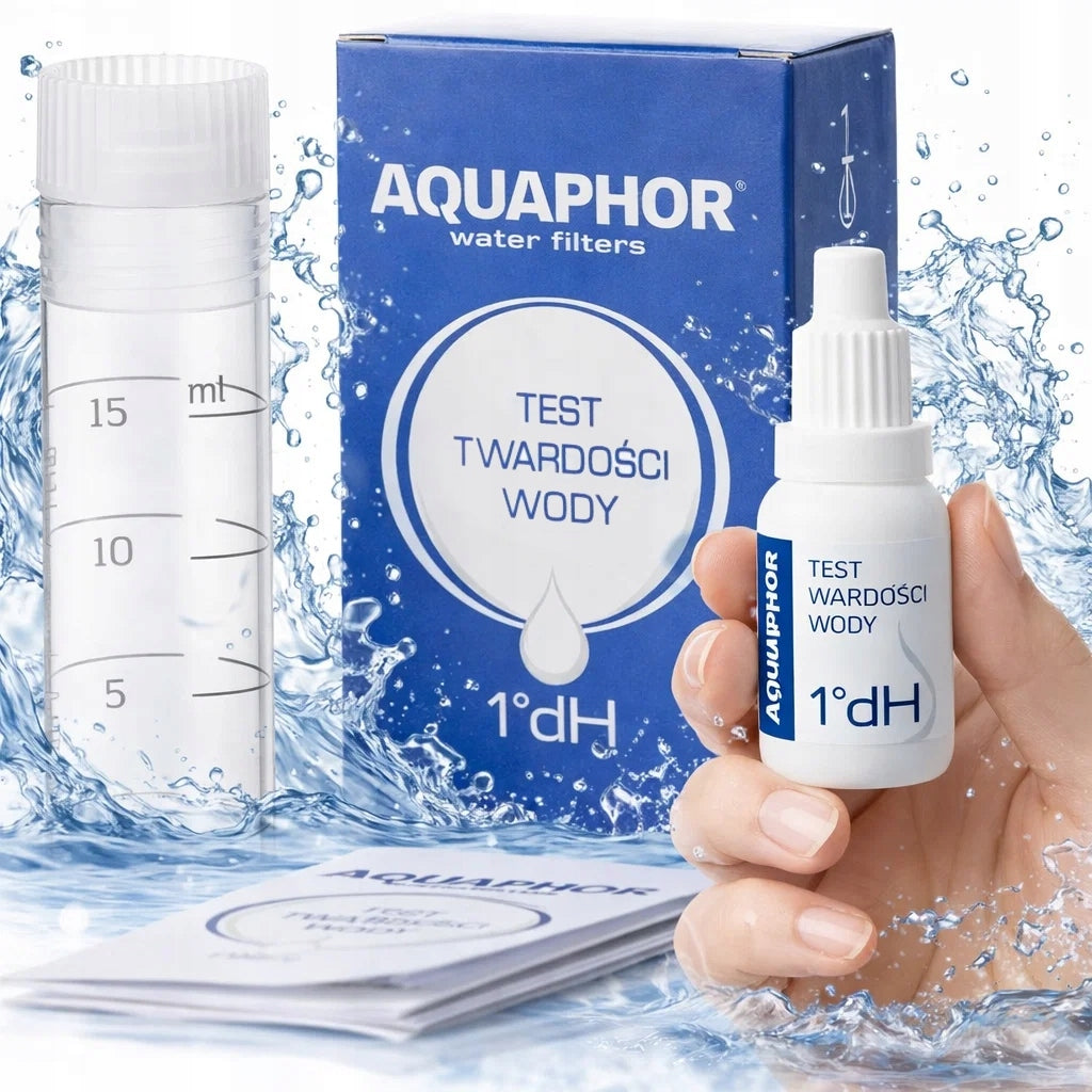 WATER HARDNESS TEST AQUAPHOR | accurate droplet tester meter | 1dH