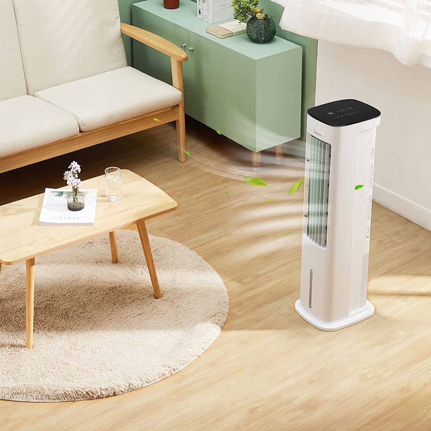WATER HUMIDIFIER PURIFIER COOLER MIDEA AC100-20ARB 55W WHITE Brand Midea