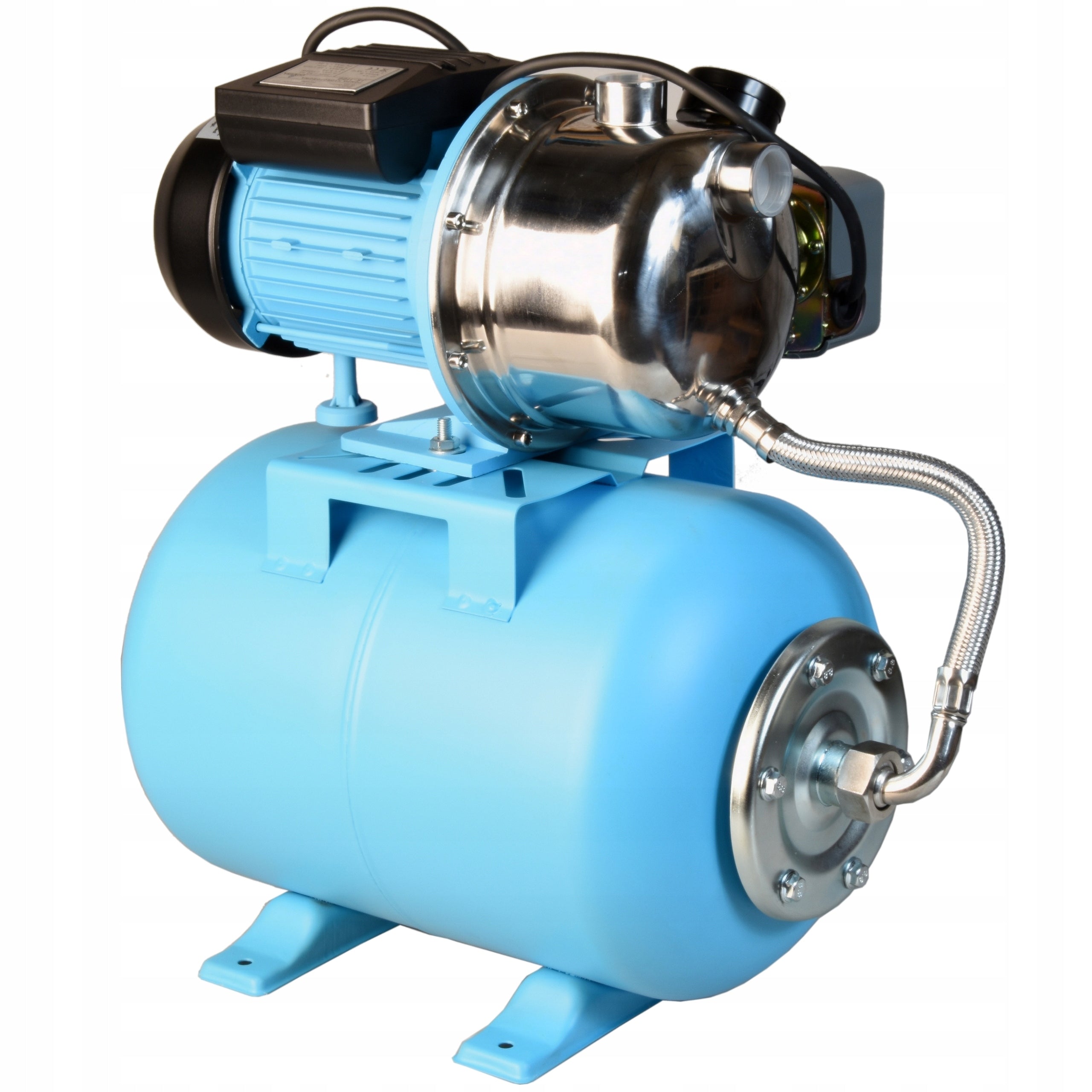 WATER HYDROPHORE 24L Hydrophore Set Pump 1100W 3600l/h EFFICIENT POWERFUL Maximum pump output 3600 l/h