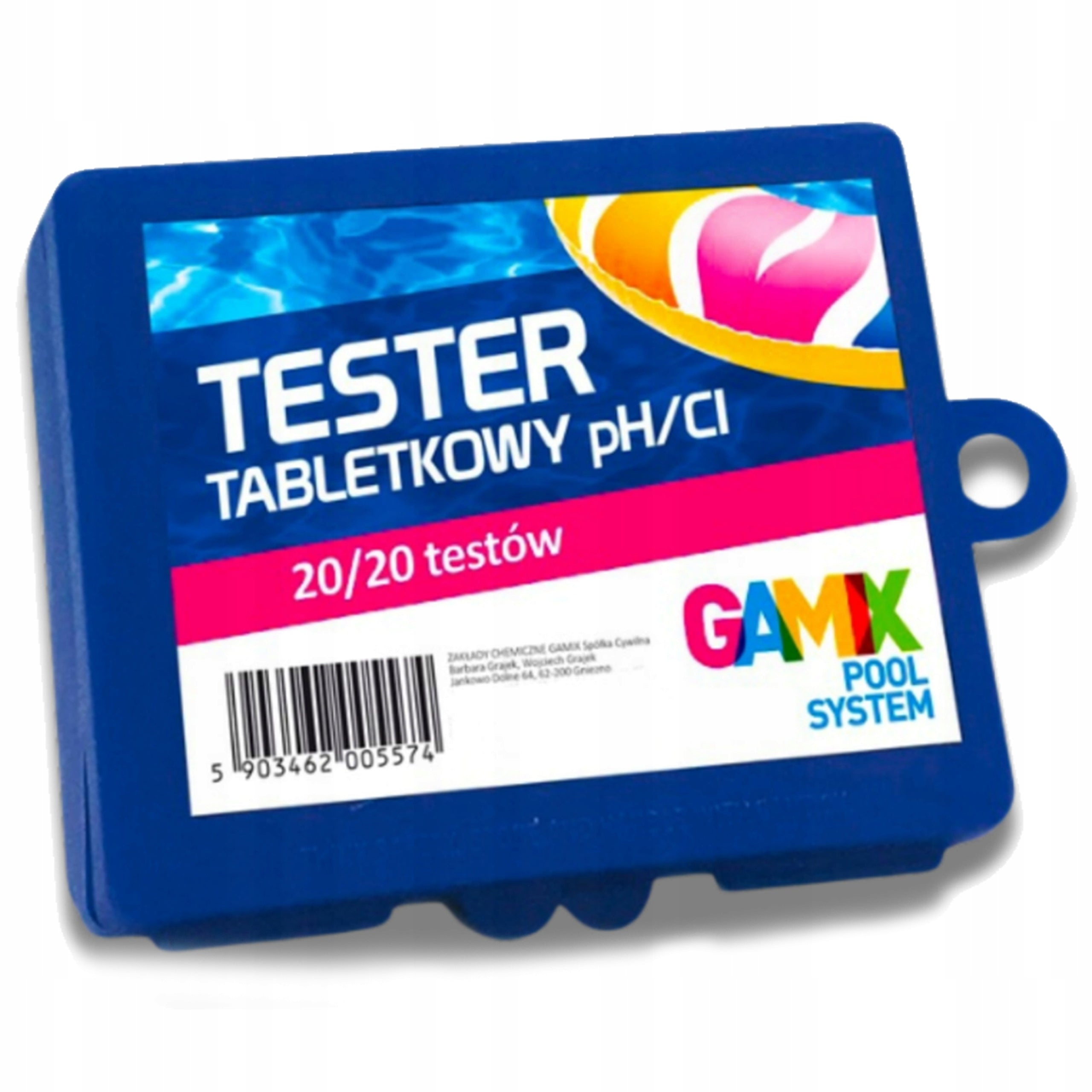 WATER PH ADJUSTMENT KIT PH MINUS- 1,5 KG PH PLUS+ 1KG + TESTER GAMIX Product form tablets
