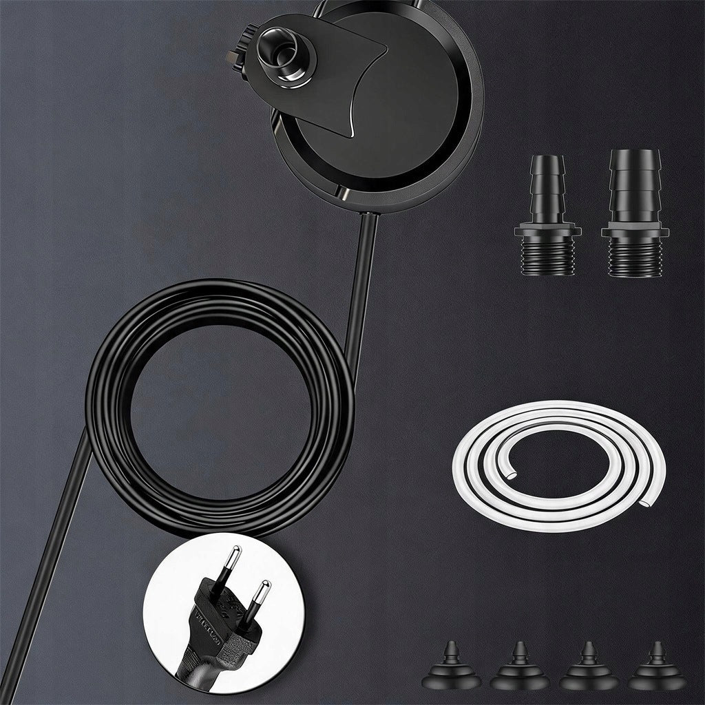 WATER PUMP 25W QUIET AQUARIUM POND FOUNTAIN GARDEN HOSE 1,5M ABS Pump capacity l/h 501 - 1000 l/h