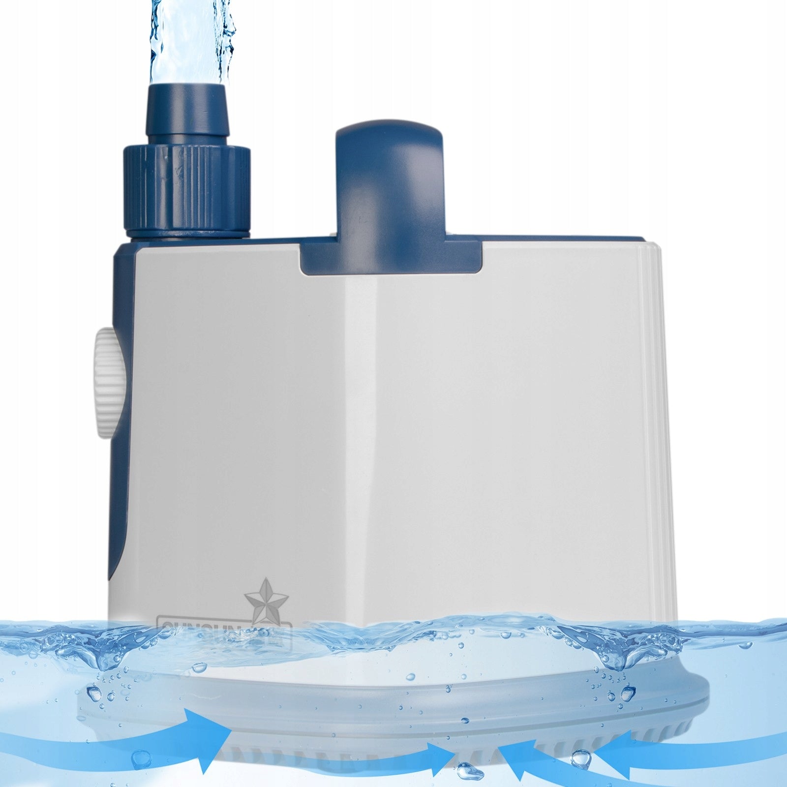 WATER PUMP 3500L H LOW IMMERSION WITH HOSE POWERFUL ENERGY SAVING 90W Product weight with unit packaging 430 kg