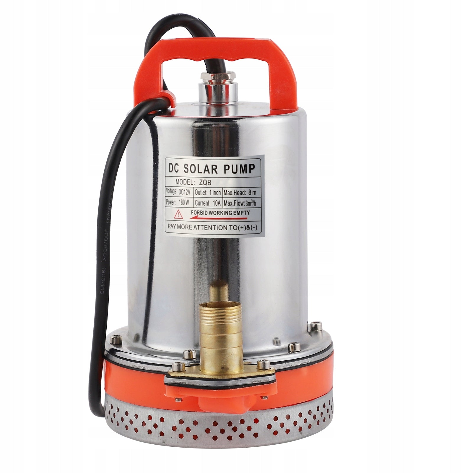 WATER PUMP FOR BATTERY 3000 l/h 180W 12V 2.1m Manufacturer code 750749243106