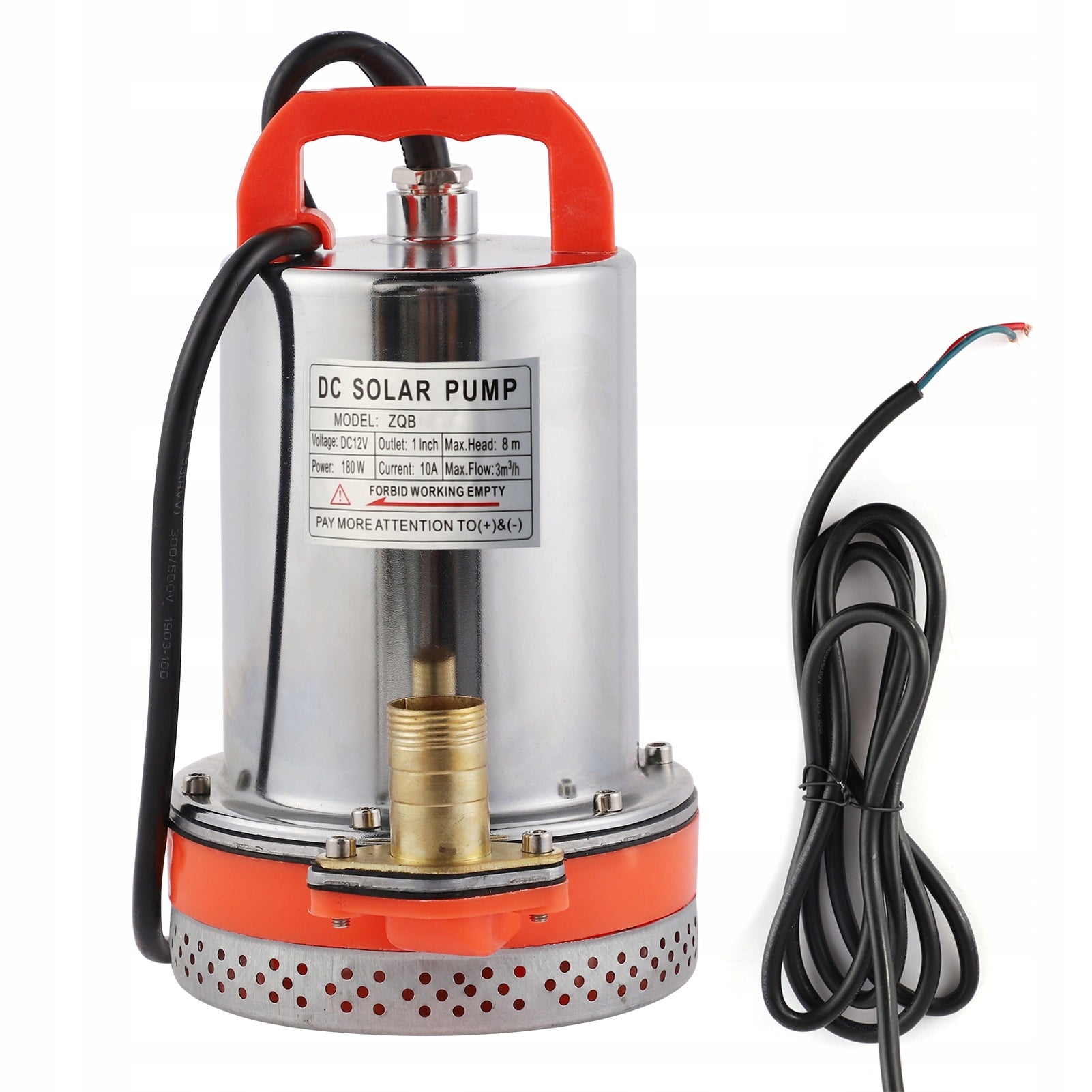 WATER PUMP FOR BATTERY 3000 l/h 180W 12V 2.1m