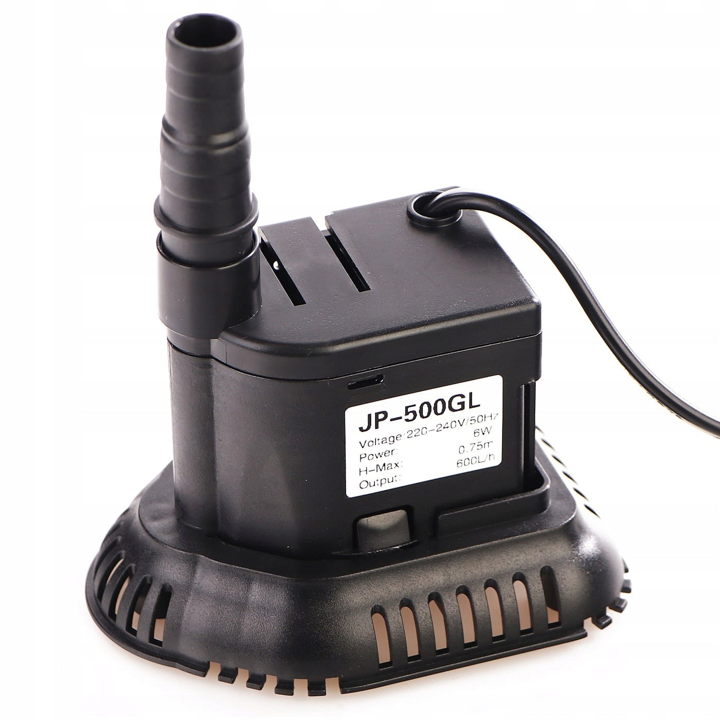WATER PUMP LOW IMMERSION AQUARIUM POND WATER CHANGE 600L/H