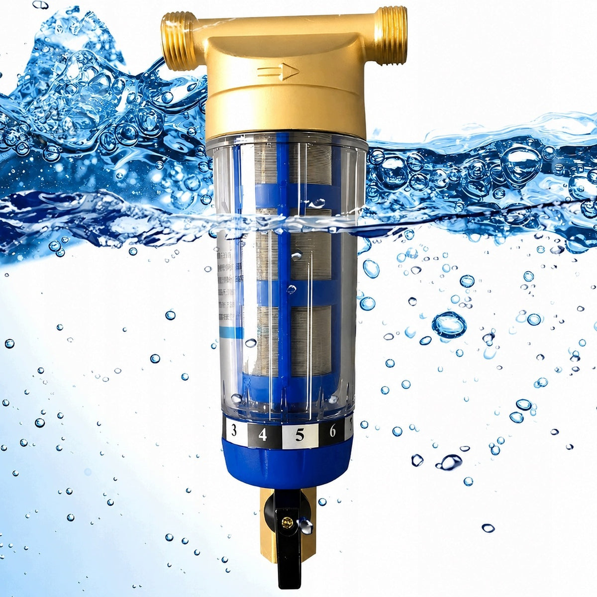 WATER SETTLEMENT FILTER COMPLETE SELF-CLEANING 3/4" Manufacturer code 5414997770146