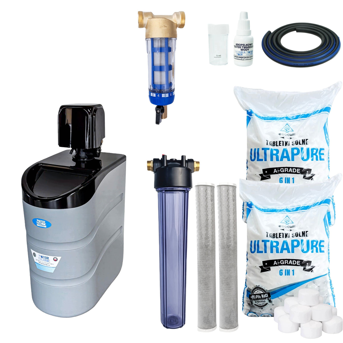 WATER SOFTENER WATER TECHNIC SUPERIOR 20 GW.12LAT MONO UP-FLOW TREATMENT PLANT
