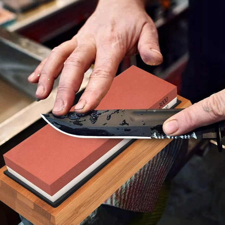 WATER STONE KNIFE SHARPENER CORUNDUM WHETSTONE STALK FOR SHARPENING PREMIUM Manufacturer code OSTRZAŁKA DO NOŻY KAMIEŃ WODNY STALKA PREMIUM