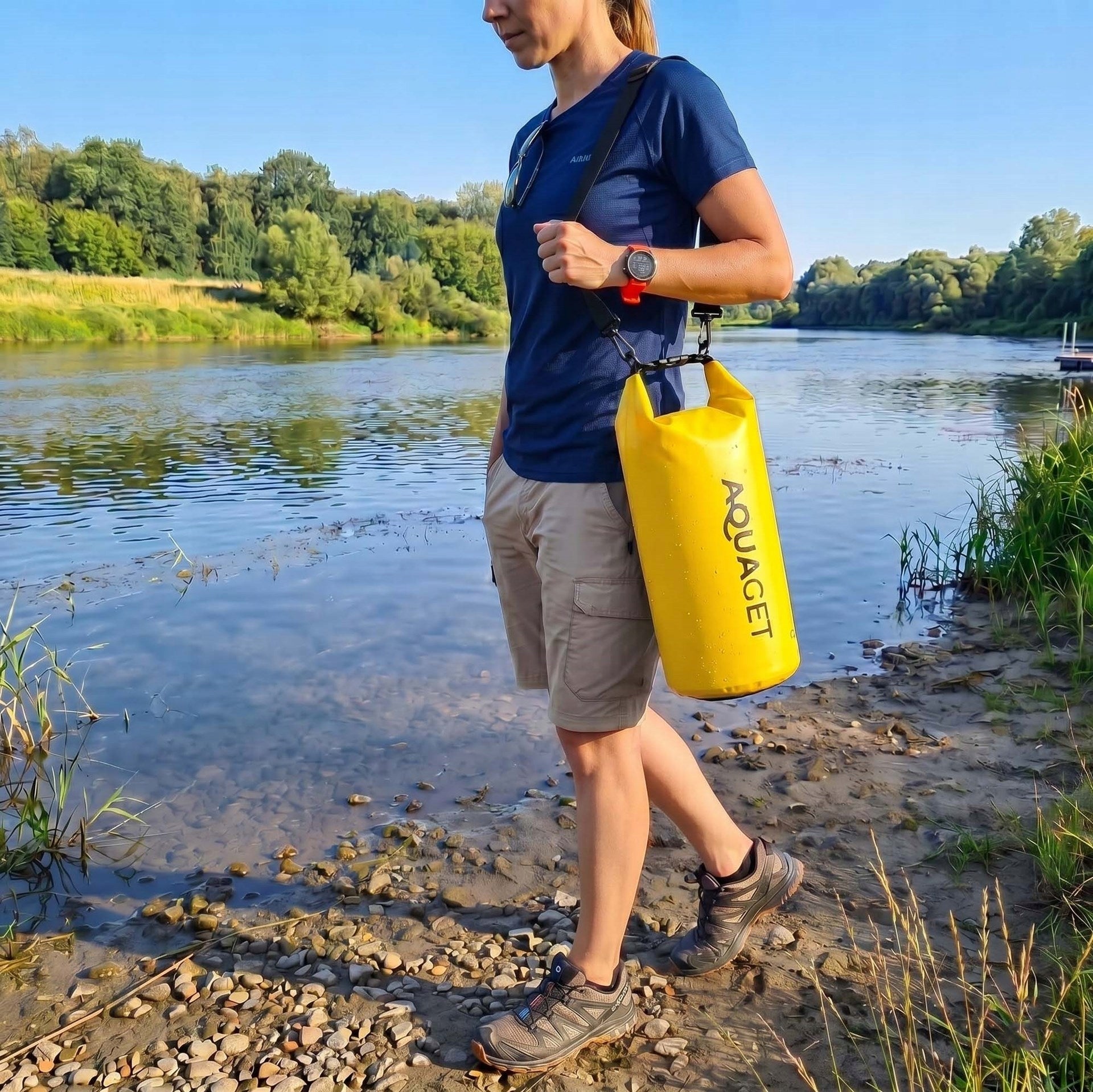 WATERPROOF BAG WATERPROOF 10L Hiking SAILING FOR KAYAK Bag Packaging status original