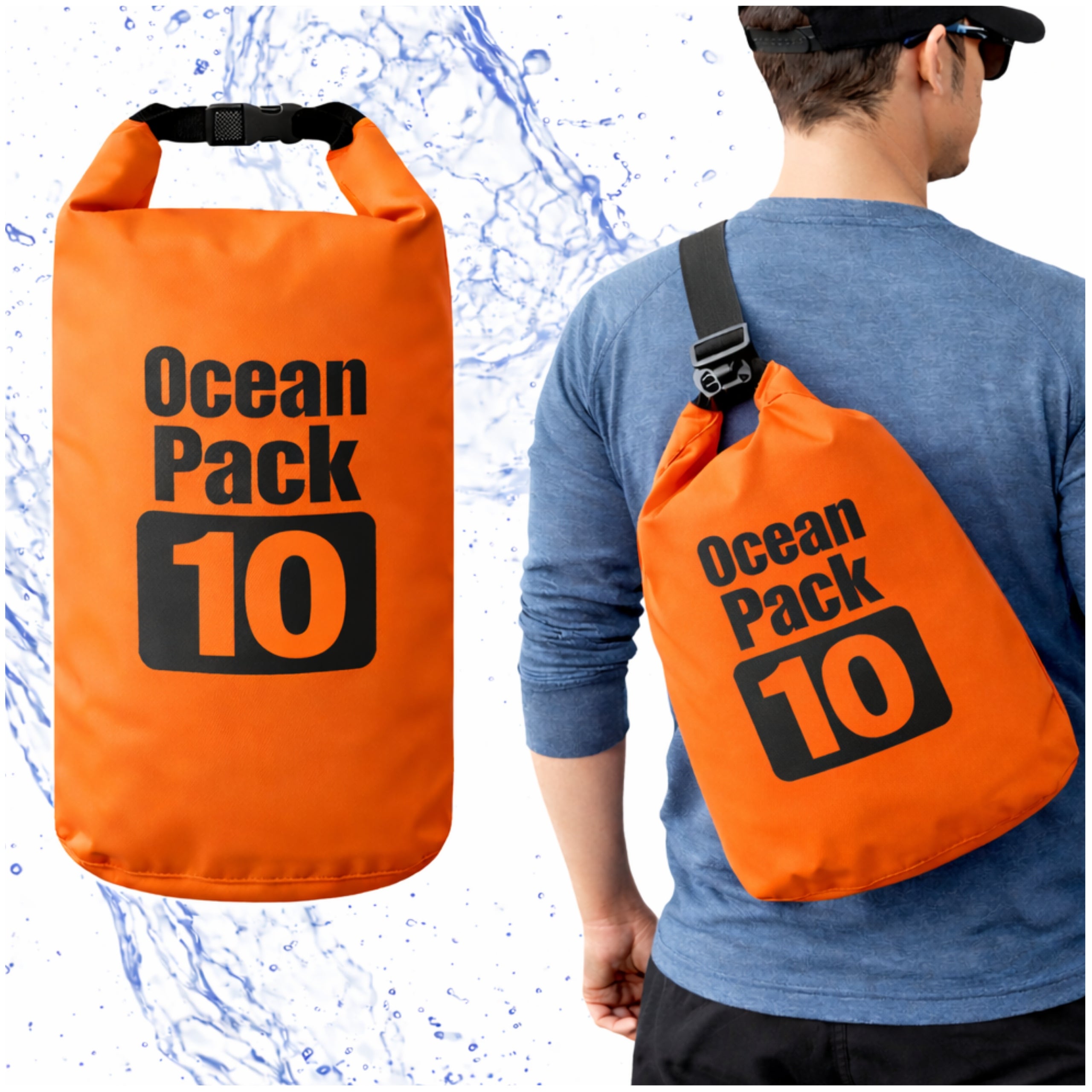 WATERPROOF BAG WATERPROOF FOR KAYAK BAG HIKING BACKPACK 10L